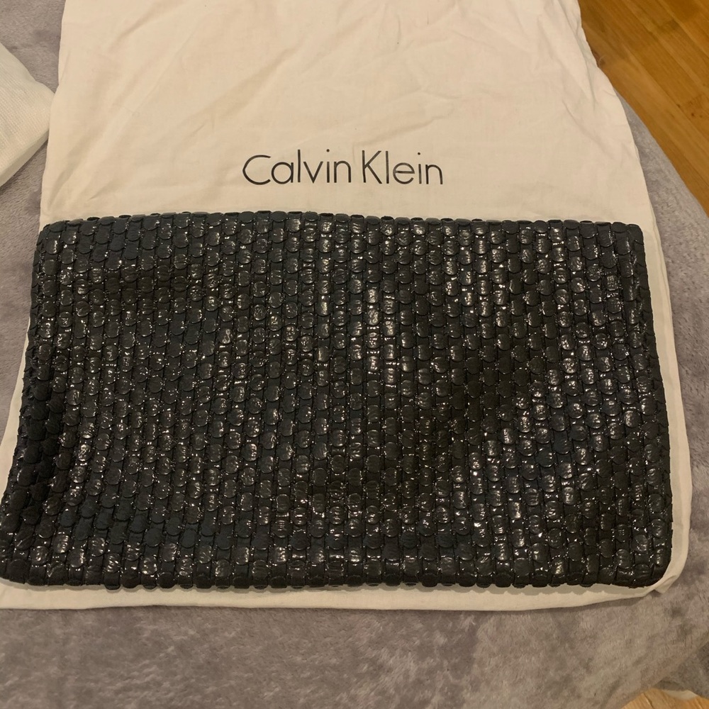Calvin Klein Gray Clutch